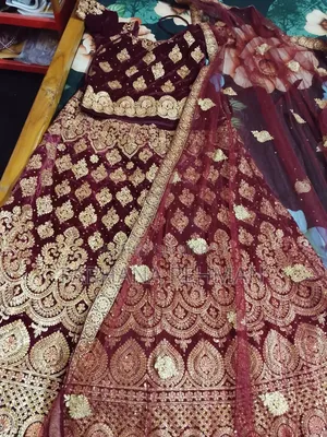 Velvet Lehenga
