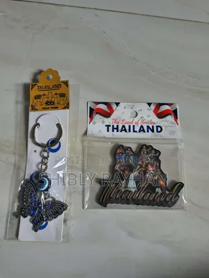 Keychain and Fridge Magnet - Made in Thailand