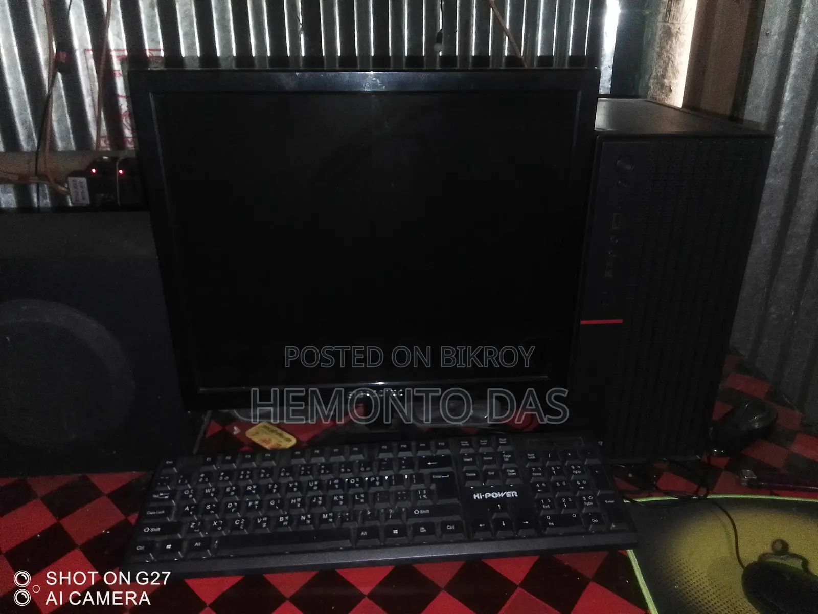Desktop Computer 8GB Intel Core I3 Hard Disk Drive + Solid State Drive 128GB