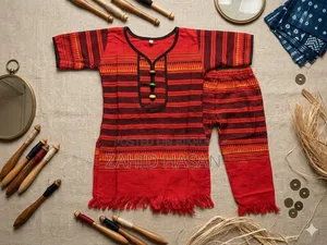Manipuri Handloom Two-Piece Set