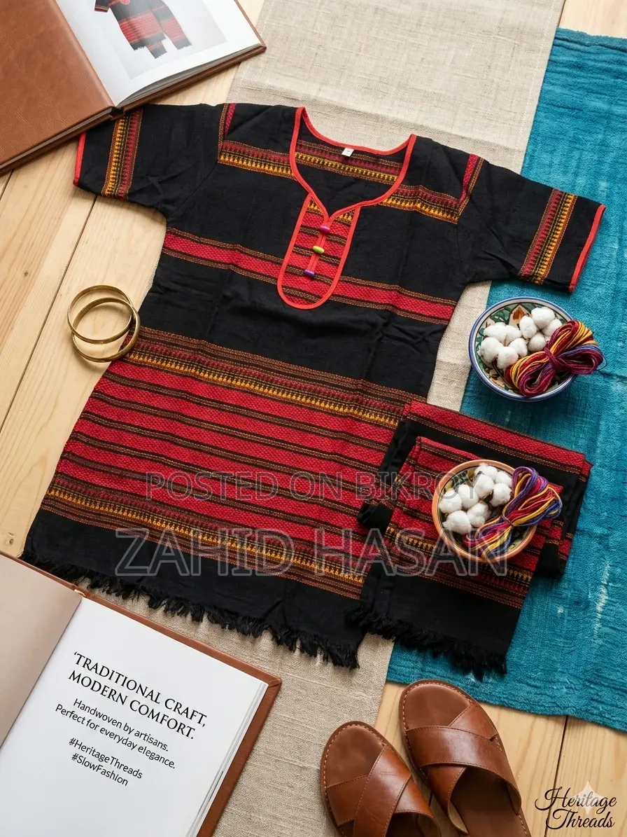 Manipuri Handloom Two-Piece Set