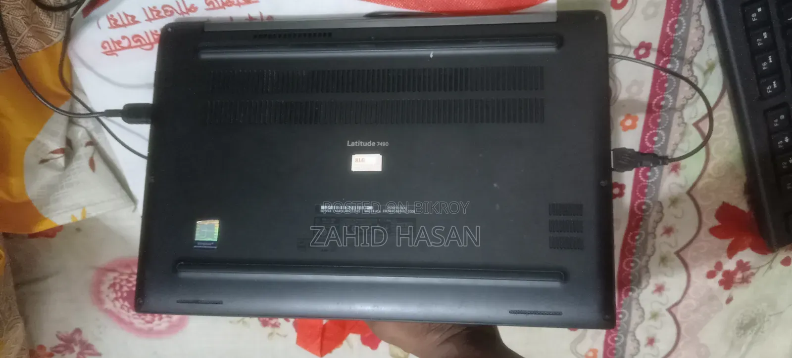 ল্যাপটপ ডেল ল্যাটিচিউড ৭৪৯০ ৮জিবি ইন্টেল কোর আই৫ এসএসডি ২৫৬জিবি