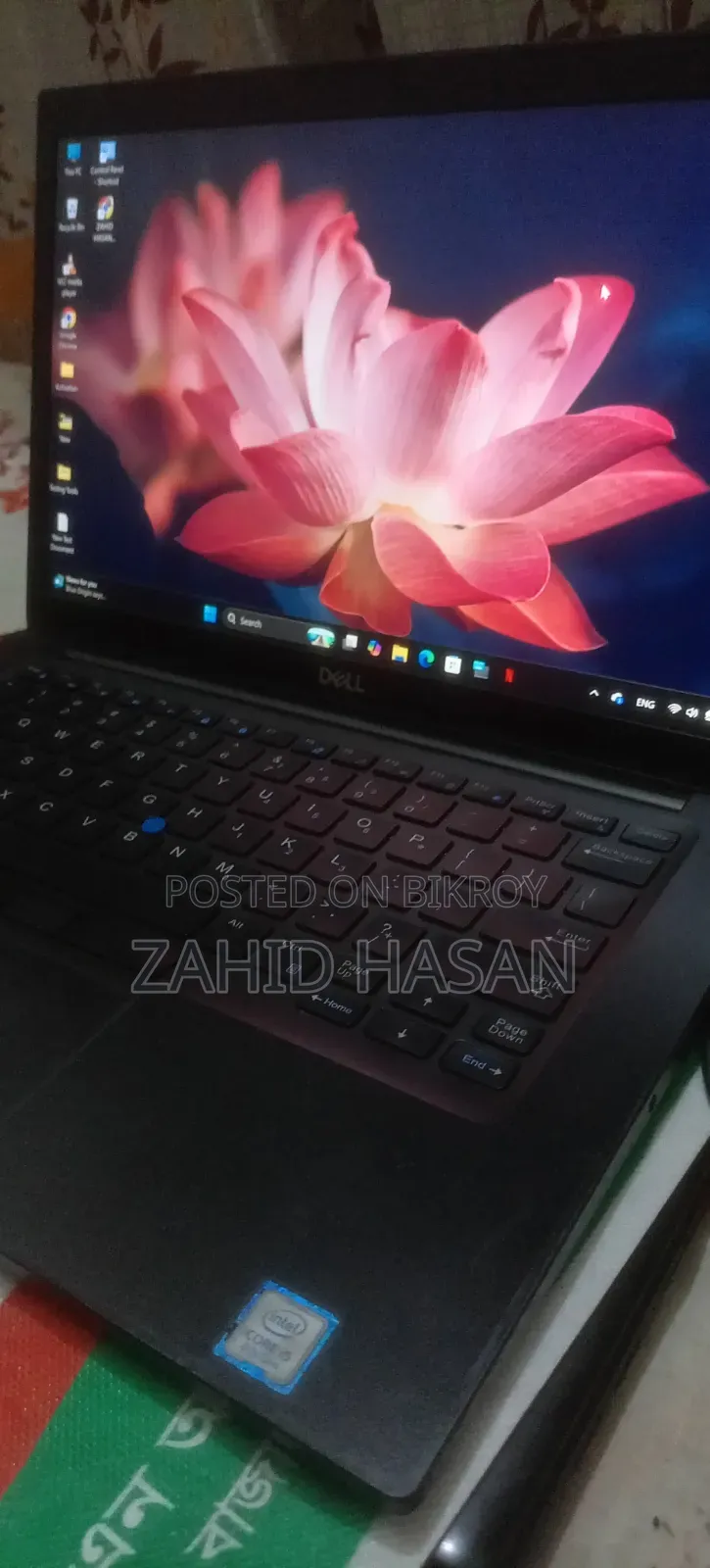 ল্যাপটপ ডেল ল্যাটিচিউড ৭৪৯০ ৮জিবি ইন্টেল কোর আই৫ এসএসডি ২৫৬জিবি