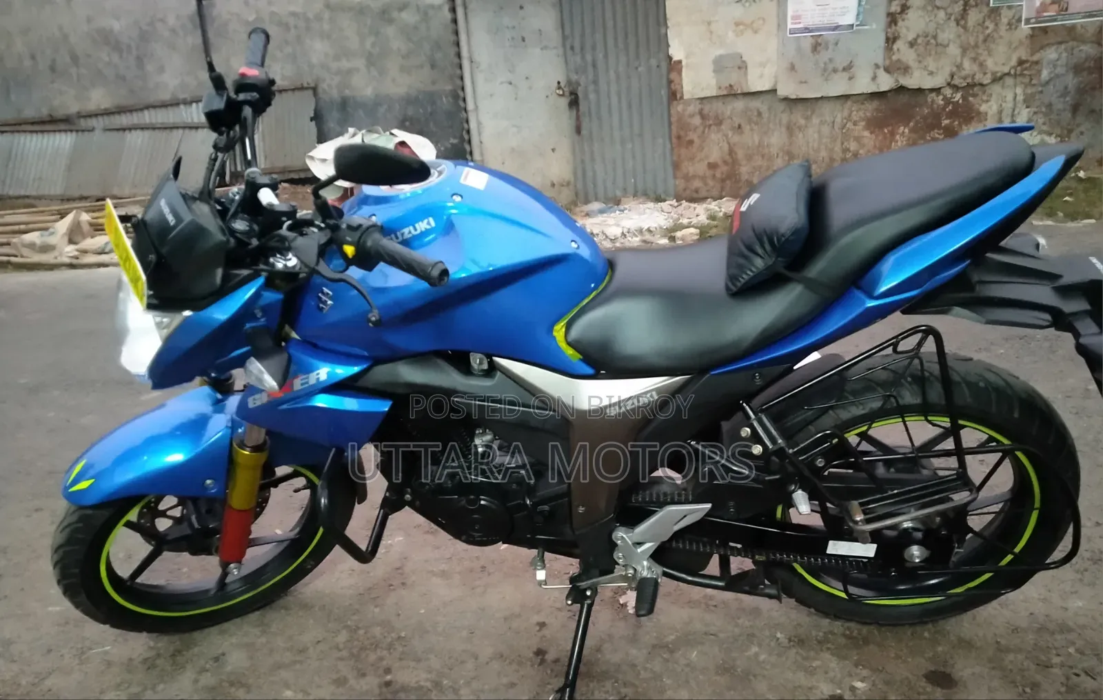 Suzuki Gixxer Monotone 2024 Blue