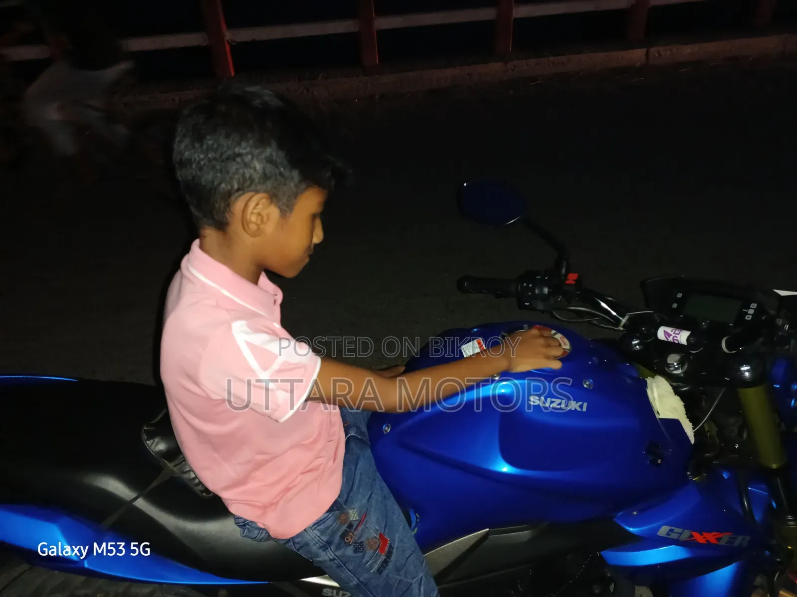 Suzuki Gixxer Monotone 2024 Blue