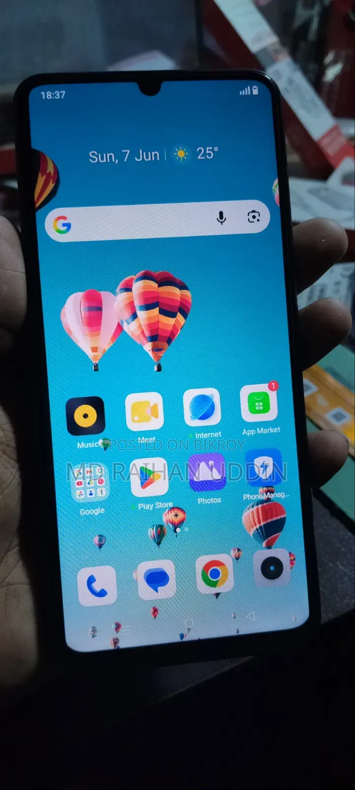 Realme Note 60x 64 GB Black