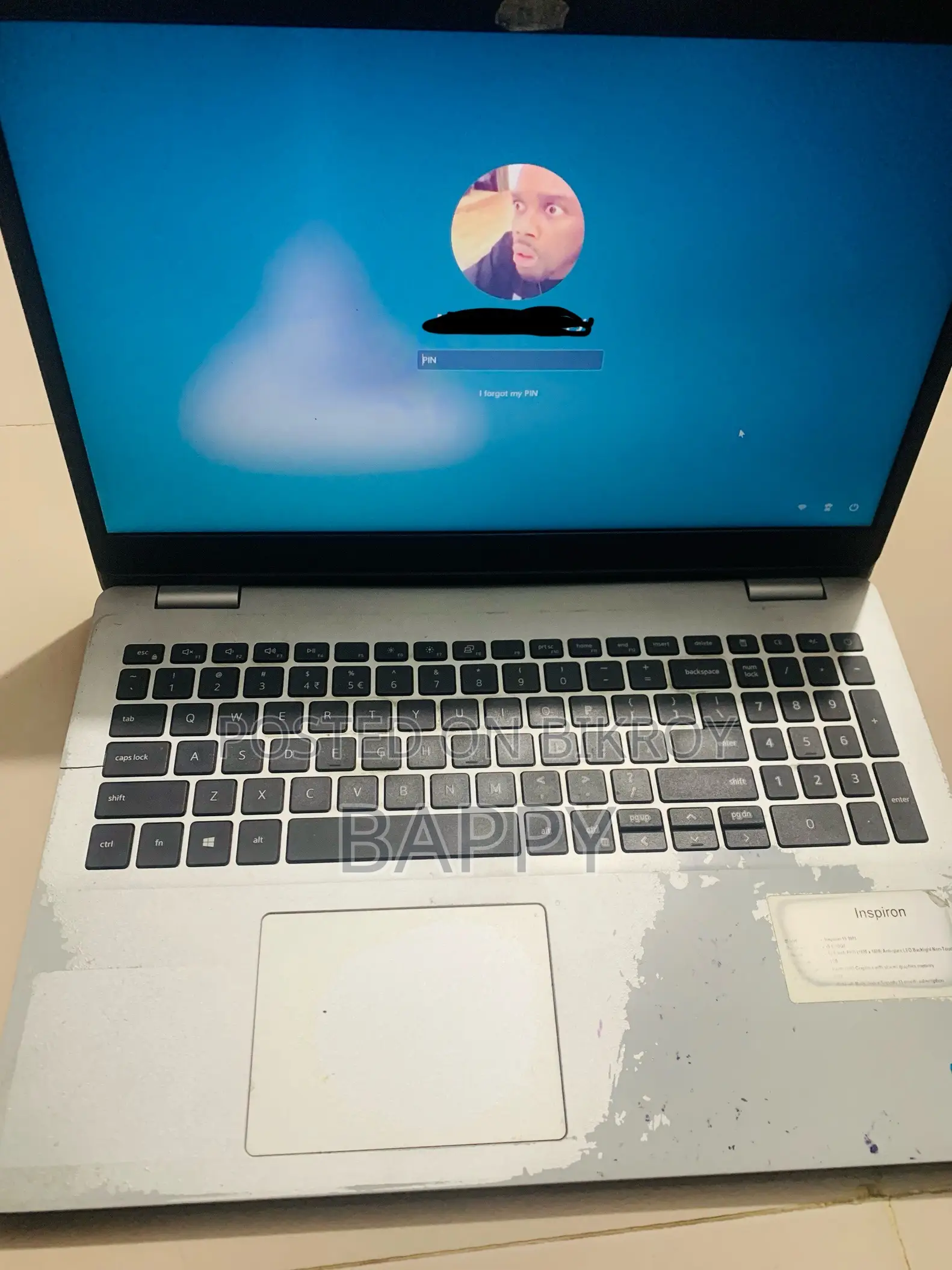 ল্যাপটপ Dell Inspiron 15 12GB Intel Core I3 SSD 128GB