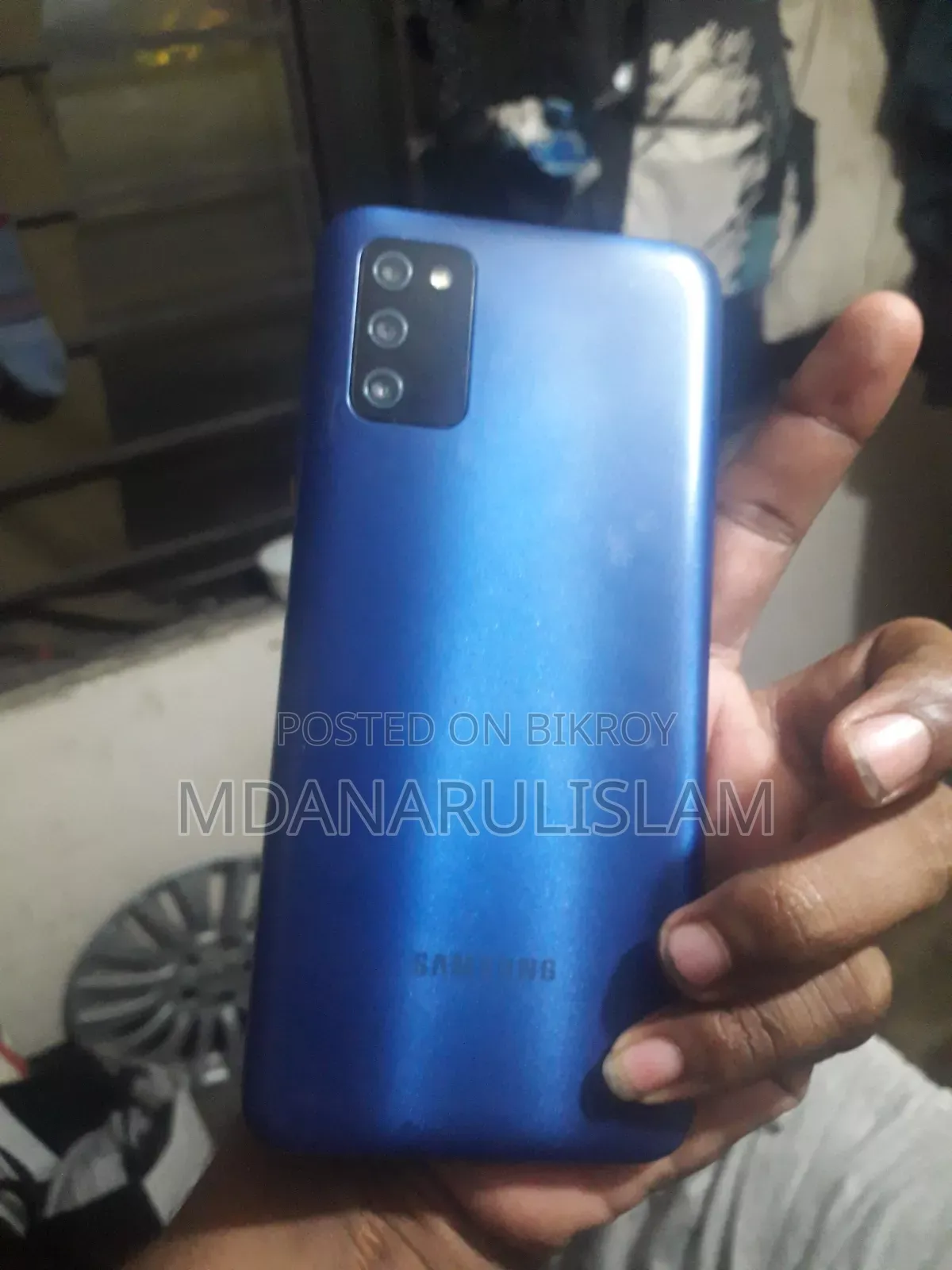 স্যামসাং গ্যালাক্সি এ০৩এস ৬৪ জিবি ব্লু