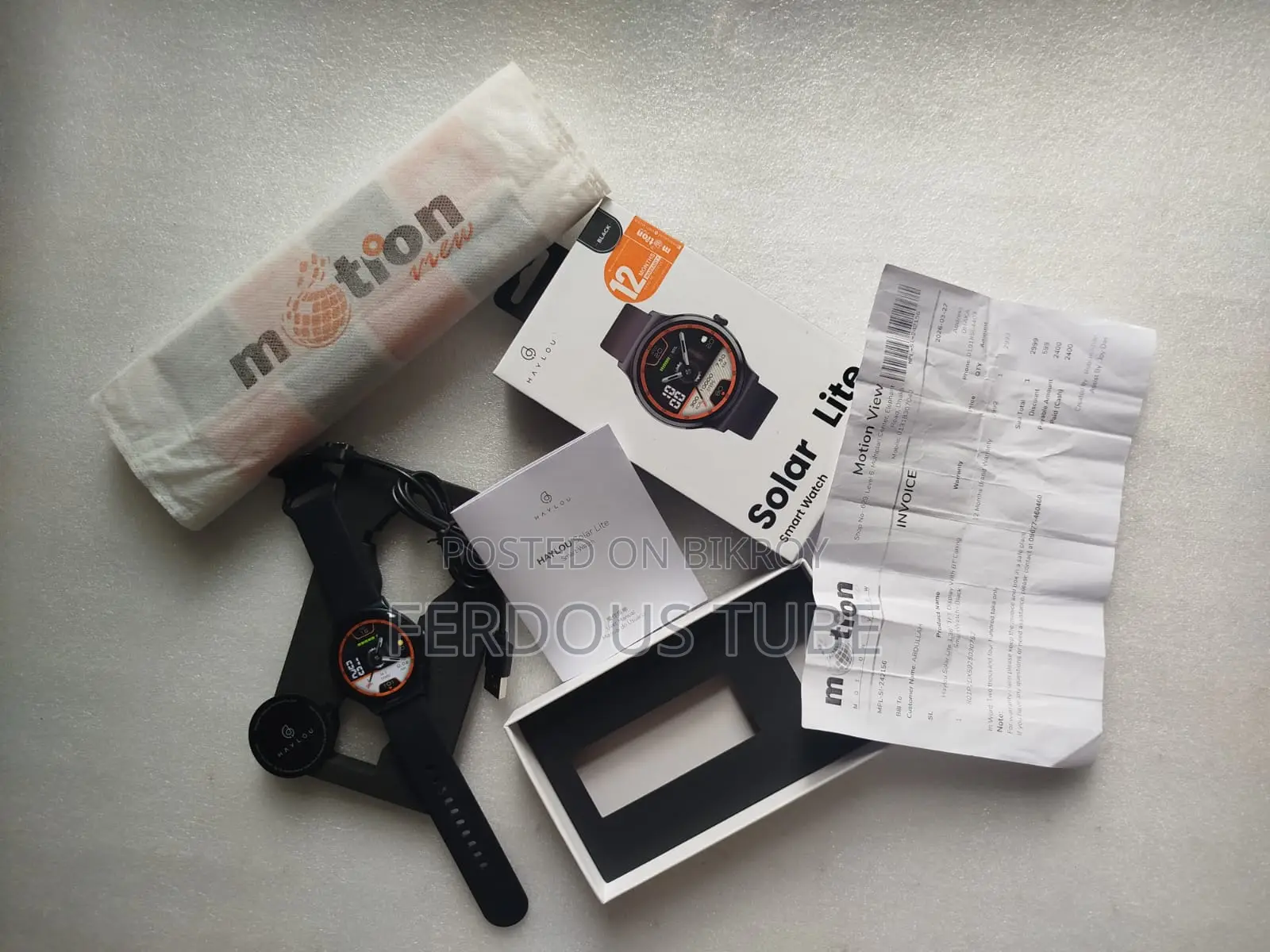 Haylou Solar Lite BT Calling - 10 Month Warranty + Box