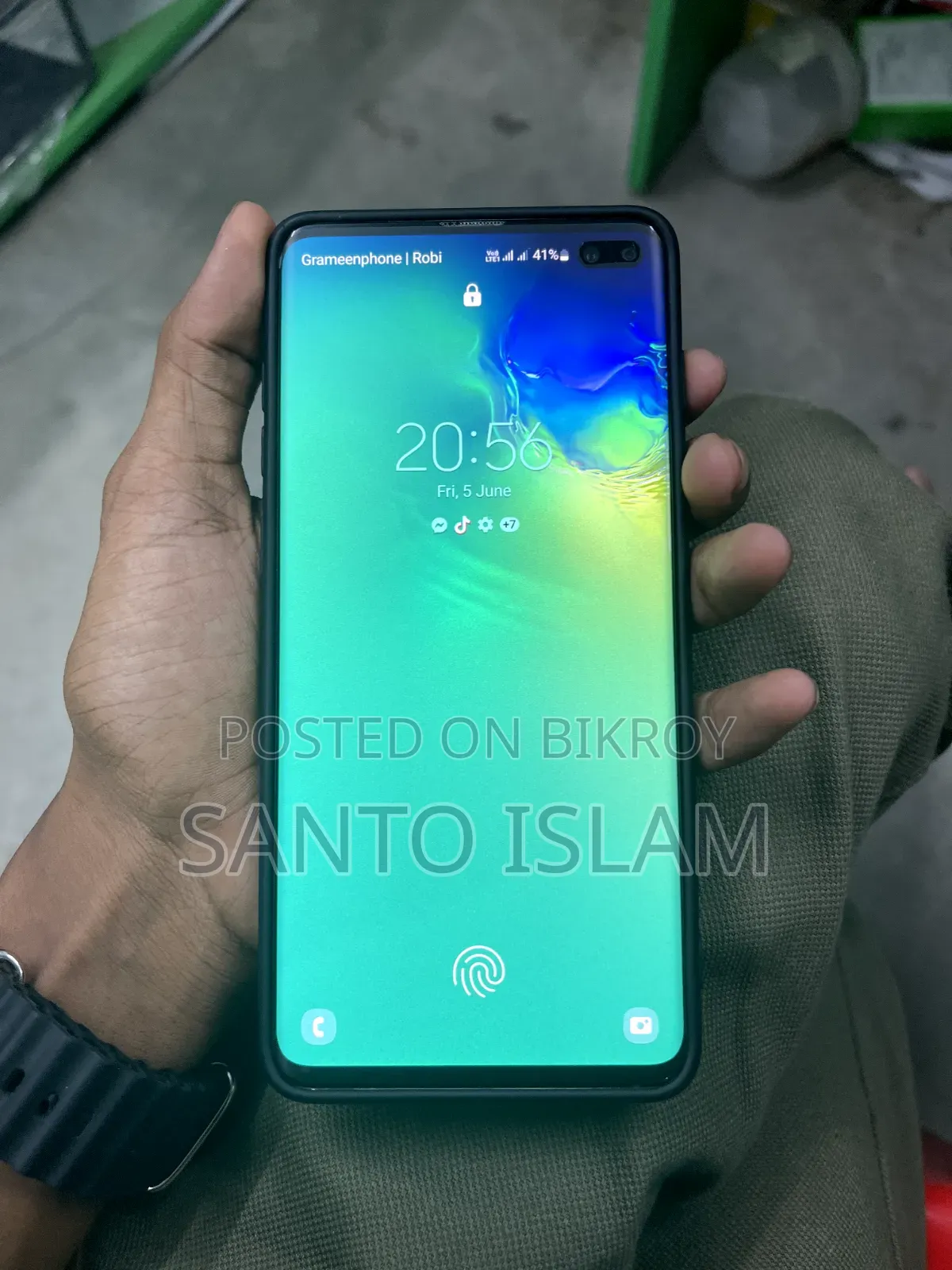 Samsung Galaxy S10 Plus 128 GB Black