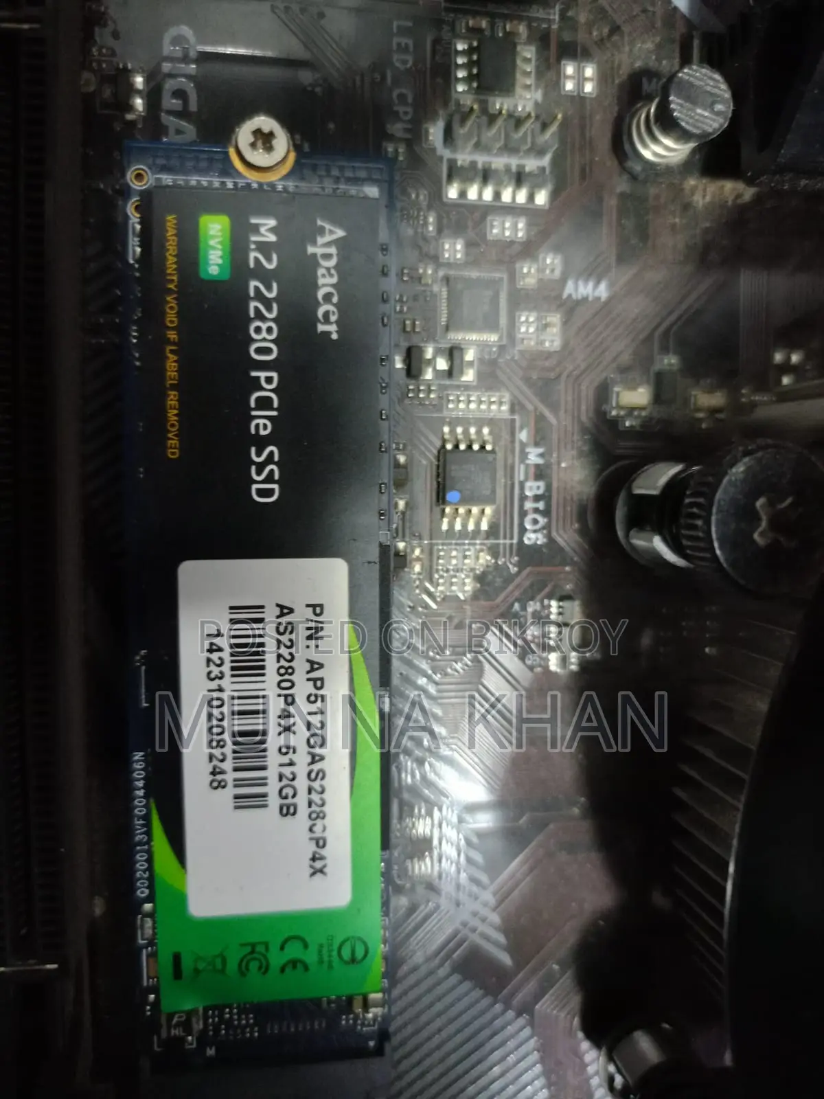 Desktop Computer 8GB AMD Ryzen 5 SSD 512GB