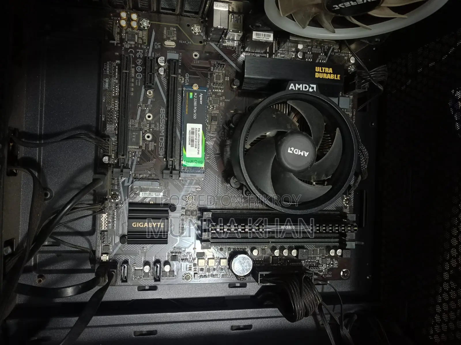 Desktop Computer 8GB AMD Ryzen 5 SSD 512GB