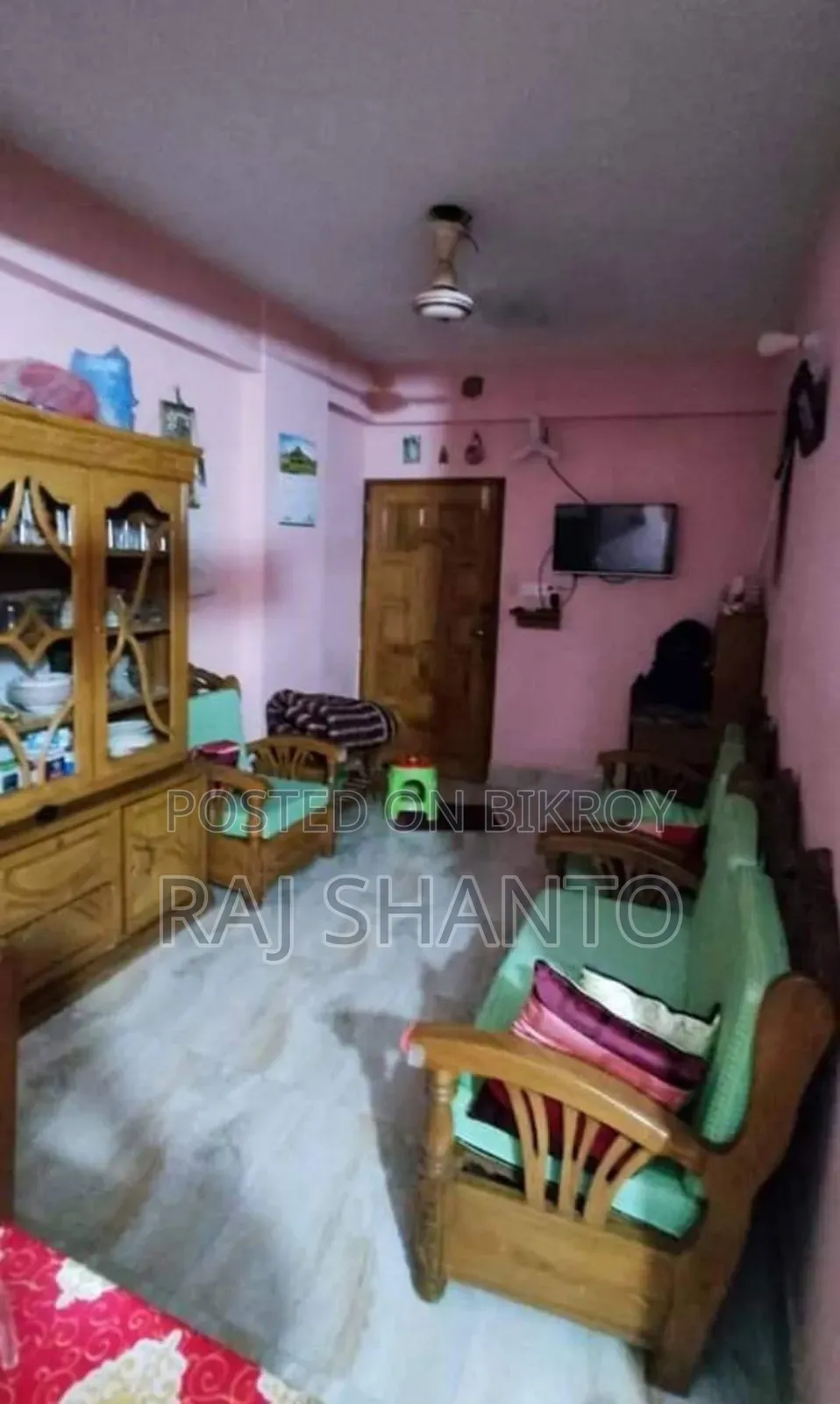 Furnished 3bdrm Apartment in Nandan Hakim Garden, Khilgaon for Sale