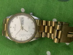 Rare Westar Automatic 17 Jewel Day-Date Mens Wrist Watch Dial Swiss