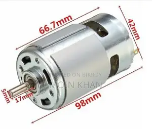 Rs-775 DC Double Bearing 21000 RPM 100% Copper Motor