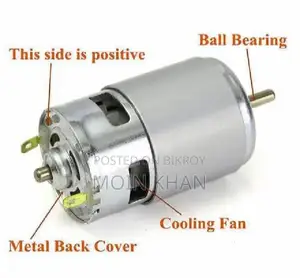 Rs-775 DC Double Bearing 21000 RPM 100% Copper Motor
