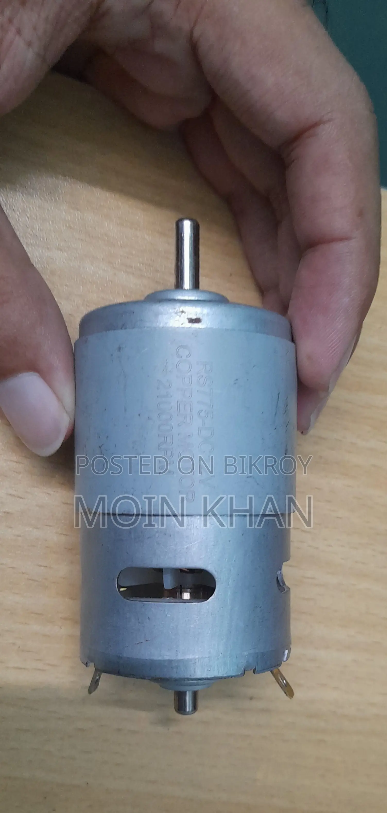 Rs-775 DC Double Bearing 21000 RPM 100% Copper Motor