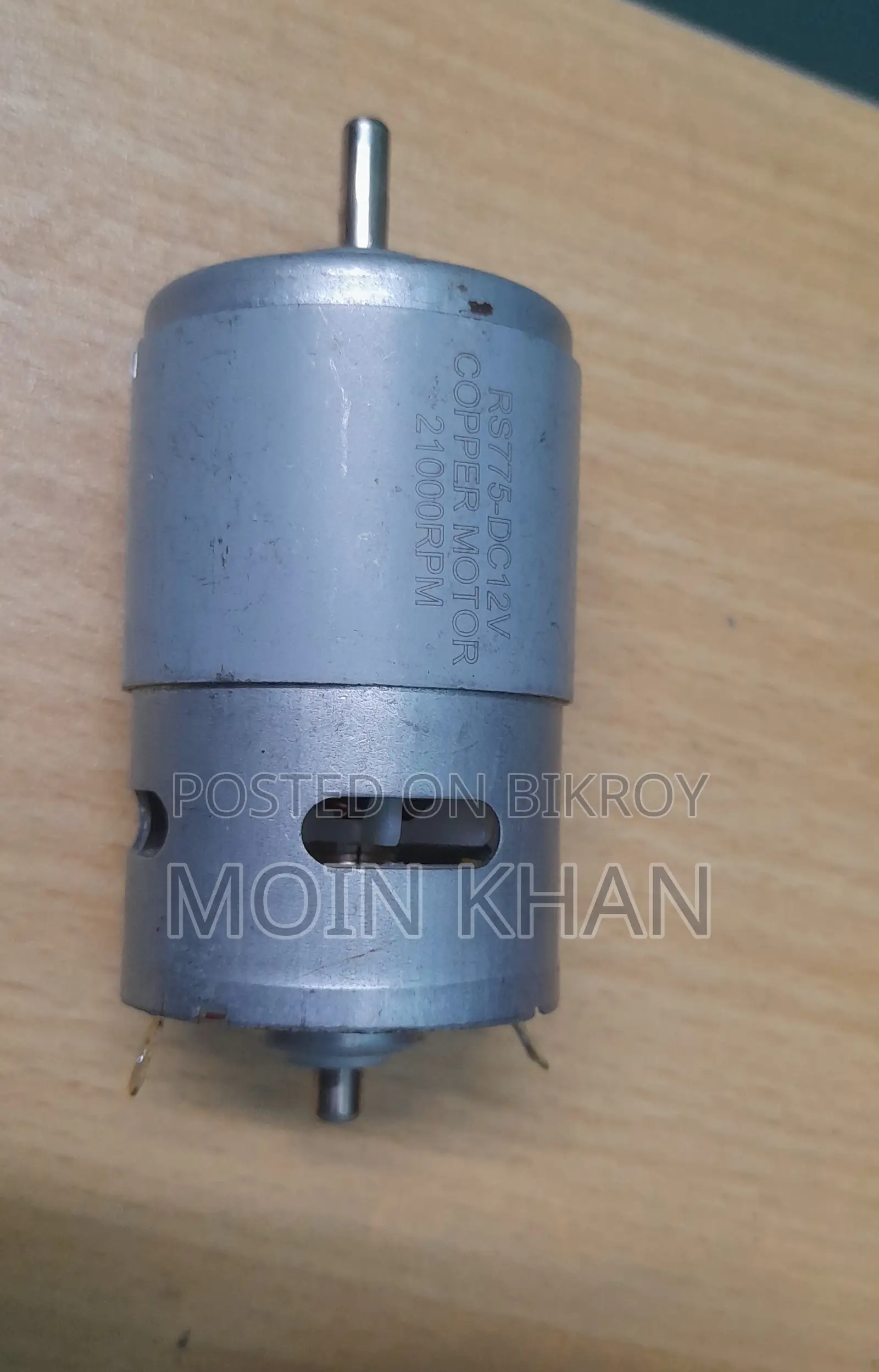 Rs-775 DC Double Bearing 21000 RPM 100% Copper Motor