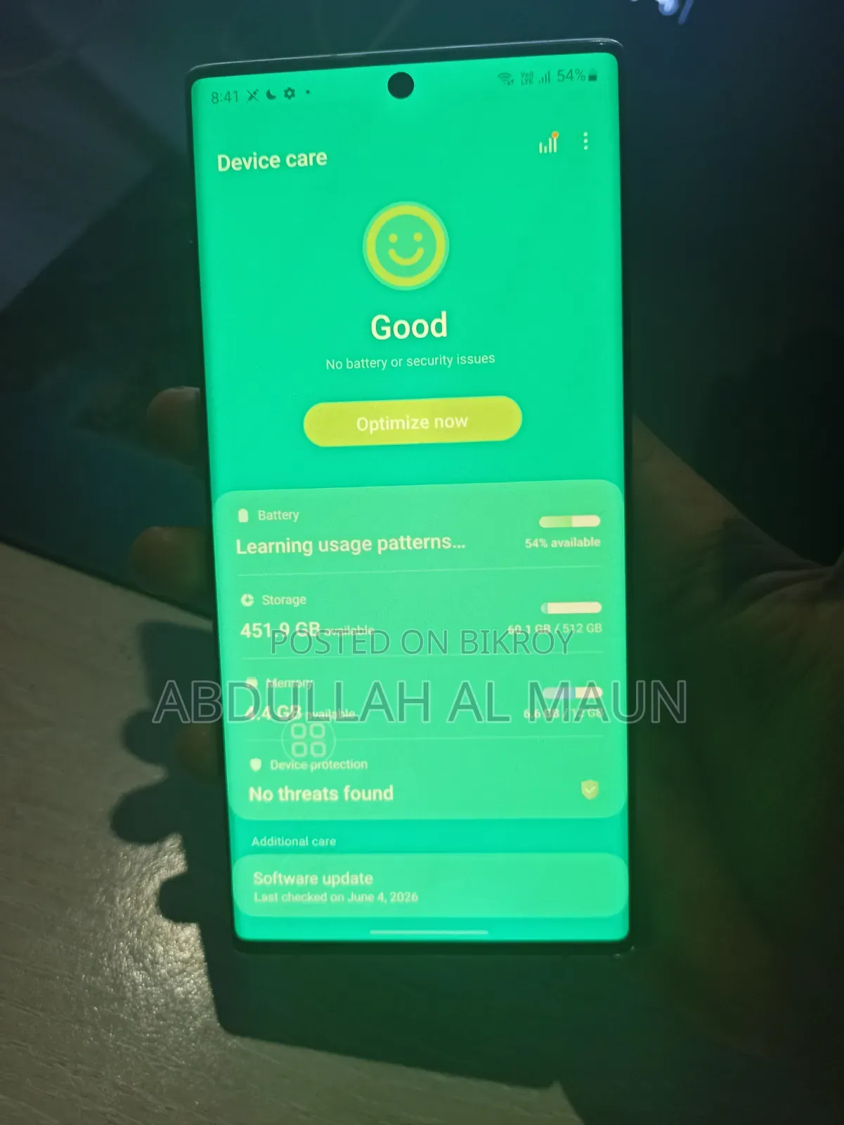 Samsung Galaxy Note 10 Plus 5G 512 GB Silver