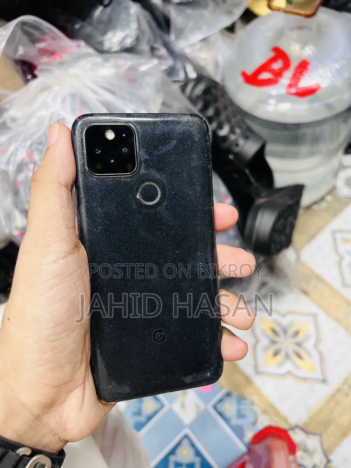 গুগল পিক্সেল ৫ ১২৮ জিবি কালো