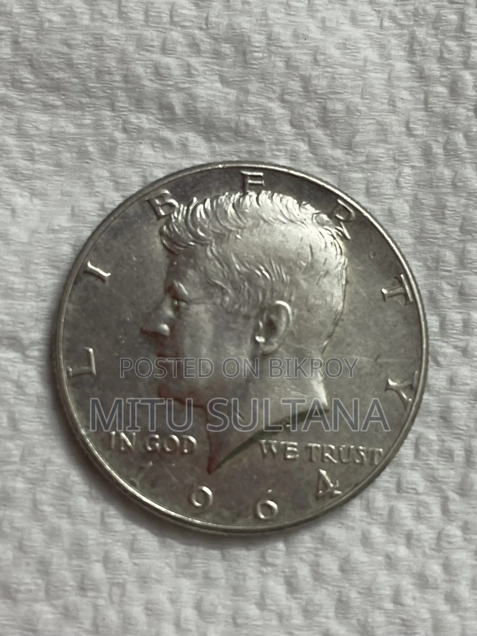 Usa 1964 Kennedy Half Dollar 90% Silver