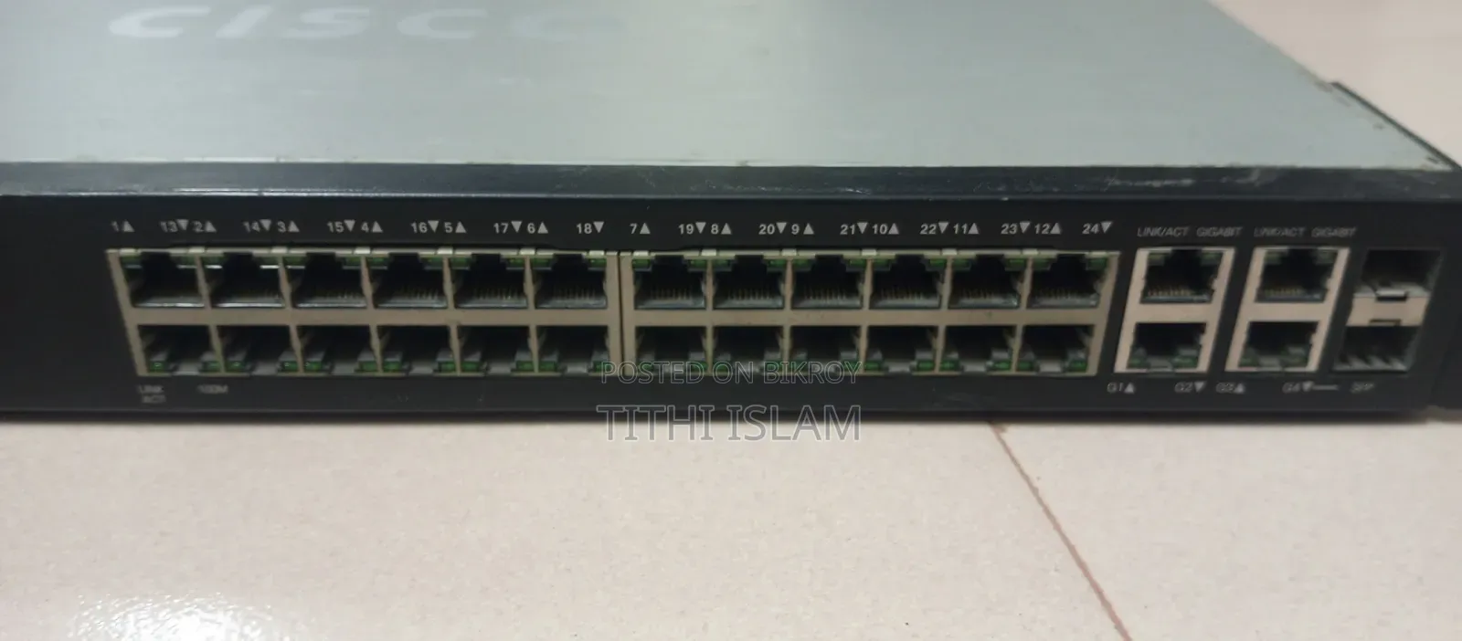 Cisco Sf 300, 24 Port 10/100 Managed Switch