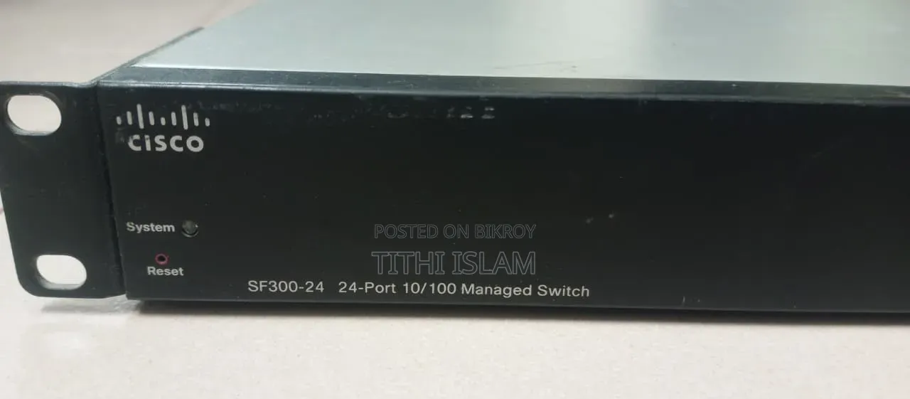 Cisco Sf 300, 24 Port 10/100 Managed Switch