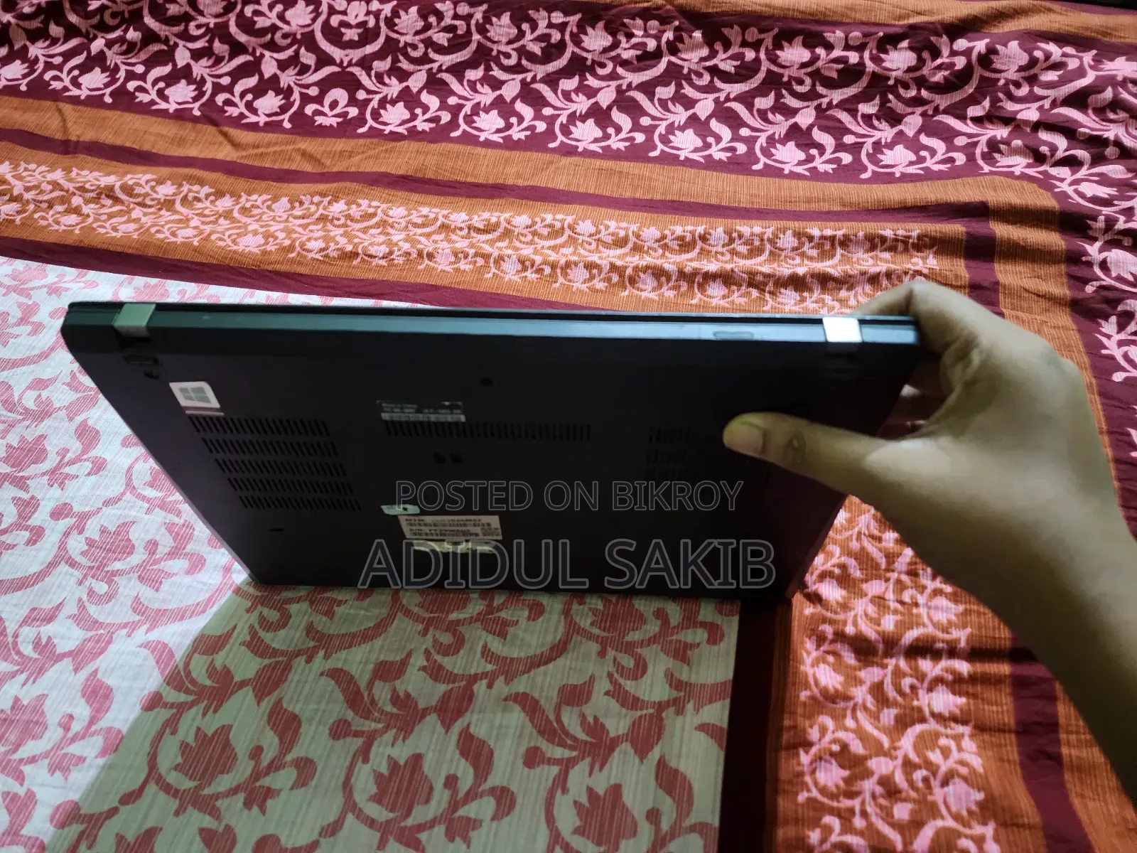 ল্যাপটপ লেনোভো থিংকপ্যাড টি৪৯০এস ১৬জিবি ইন্টেল কোর আই৫ এসএসডি ২৫৬জিবি