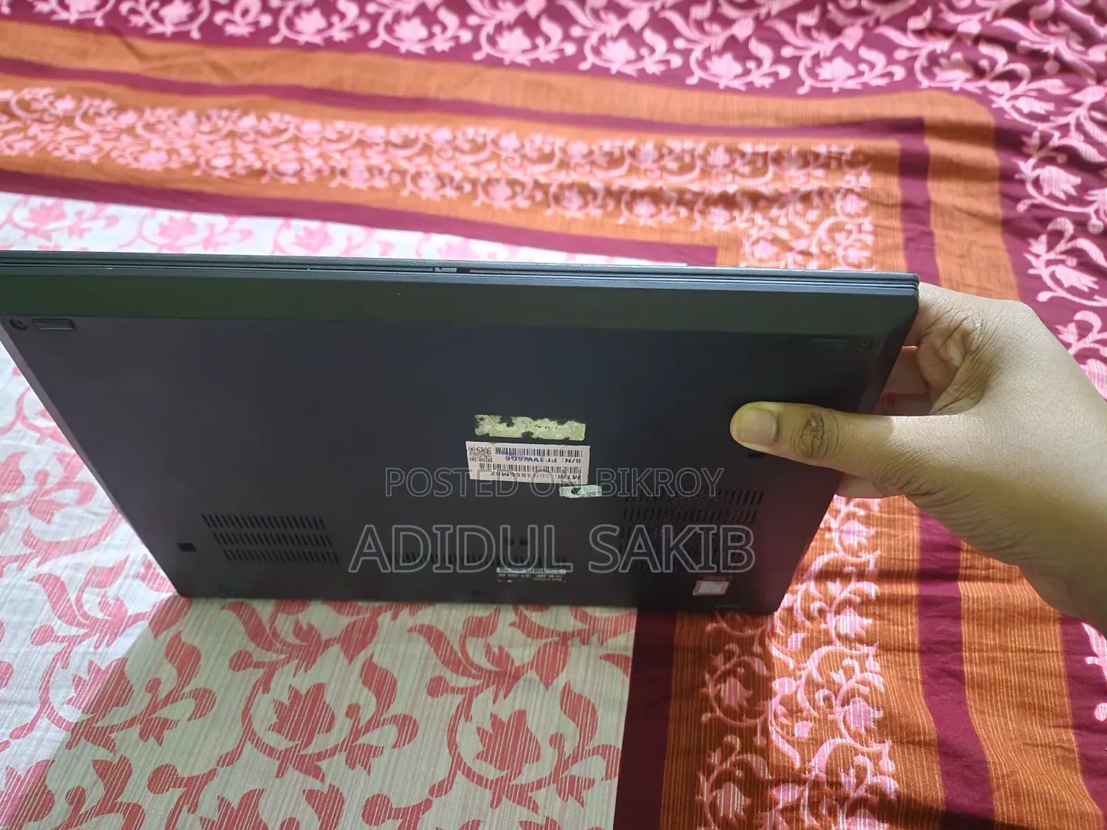 ল্যাপটপ লেনোভো থিংকপ্যাড টি৪৯০এস ১৬জিবি ইন্টেল কোর আই৫ এসএসডি ২৫৬জিবি