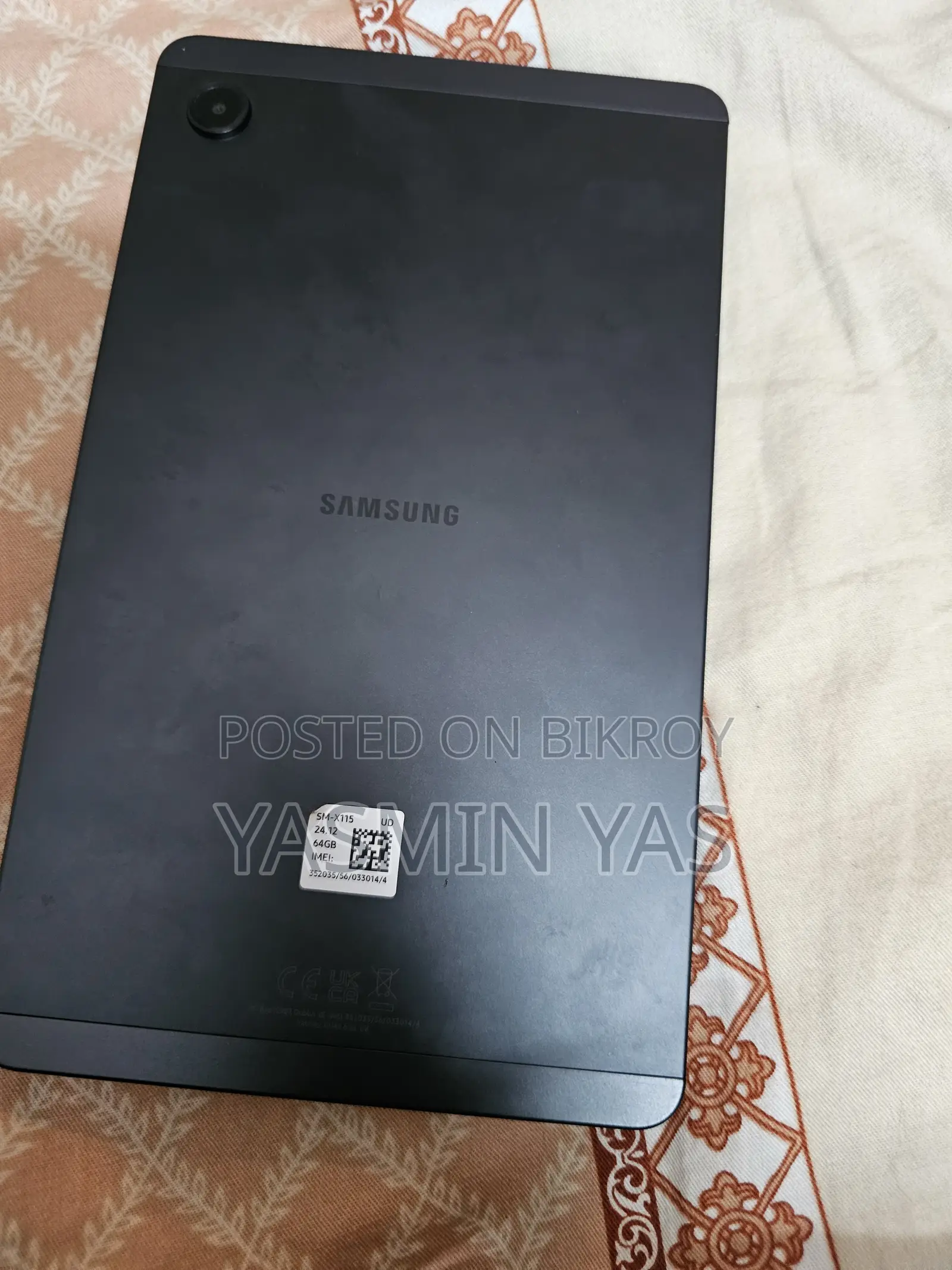 New Samsung Galaxy Tab A9 64 GB Black