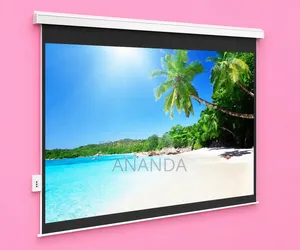 Apollo 96x96 Electric Motorized Projector Screen