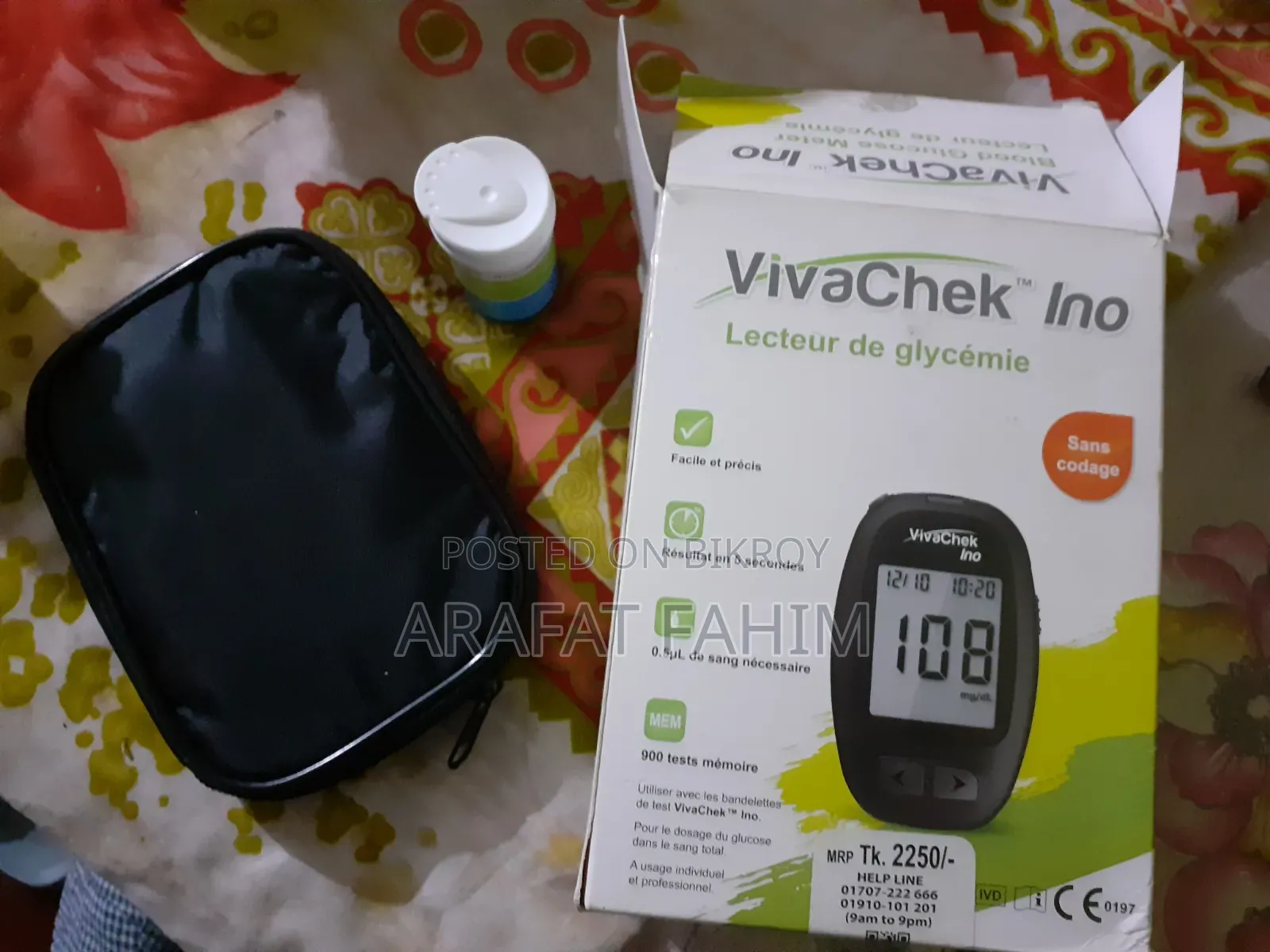 Blood Sugar Meter Viva Chek Ino