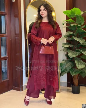 Cherry Embroided 2pc