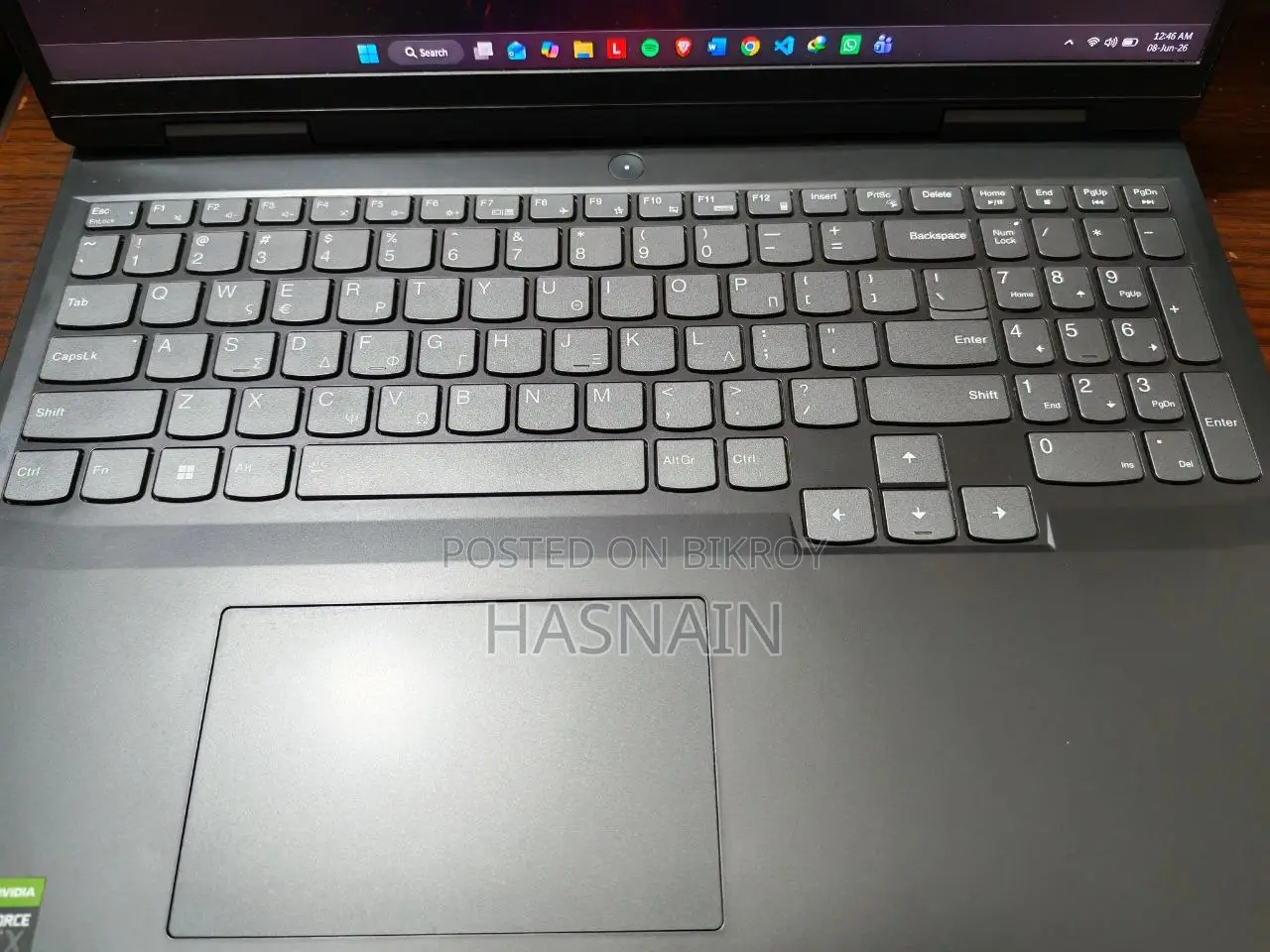 Laptop Lenovo Ideapad Gaming 3 8GB Intel Core I5 SSD 512GB