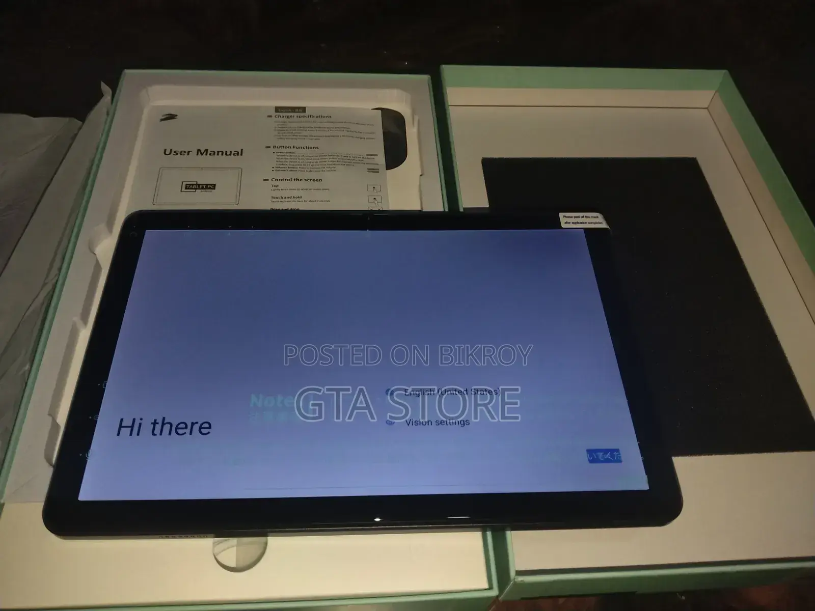 New Tablet 128 GB Gray