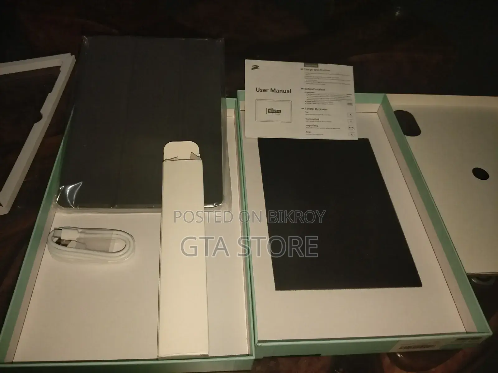 New Tablet 128 GB Gray
