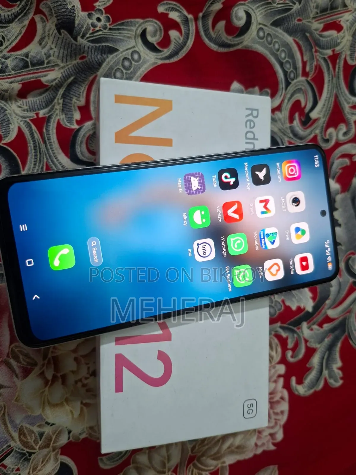 Xiaomi Redmi Note 12 5G 256 GB White