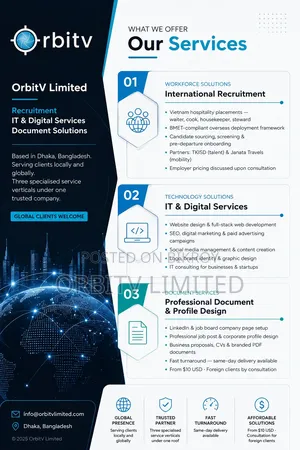 Scale Your Business Globally With Orbitv Limited!