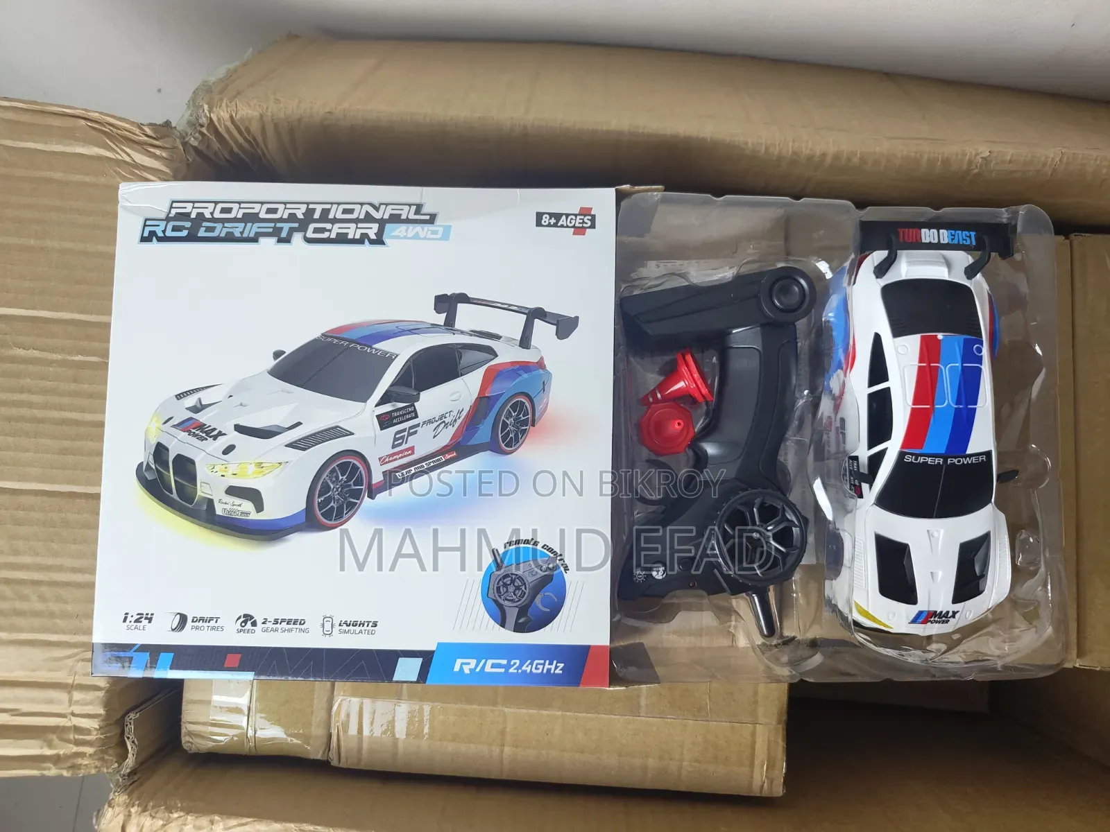 Rc Drift Car 4wd 1:24 Scale
