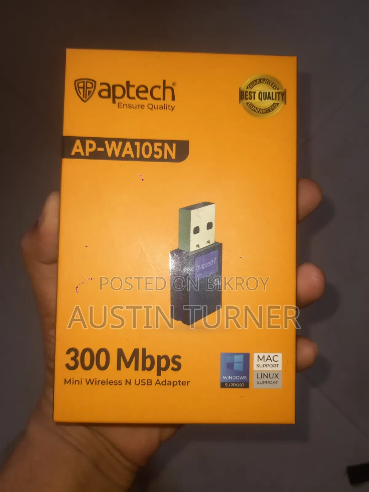 Wifi Adapter (Mini Wireless N USB Adapter)- Aptech Ap-Wa105n