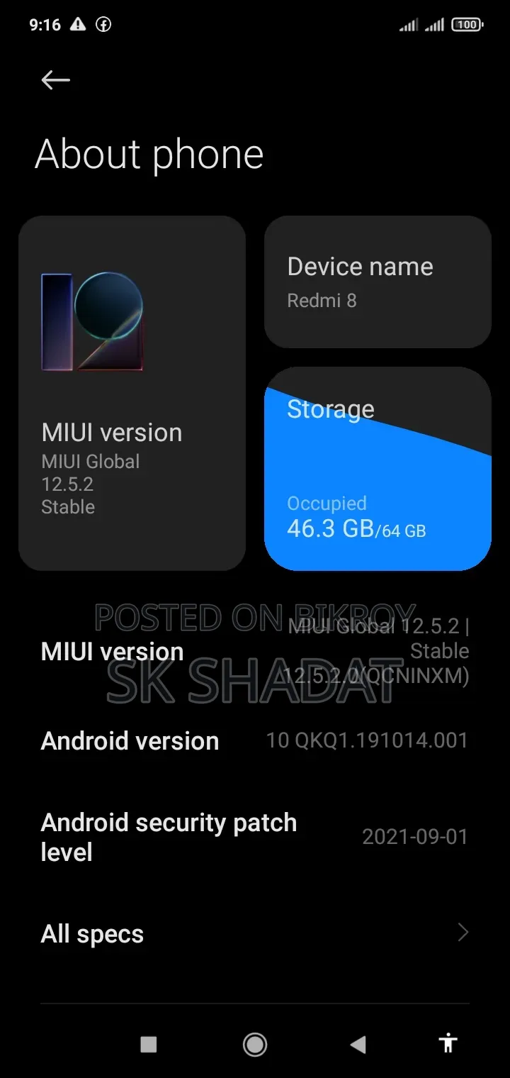 Redmi 8 Pro 128 GB Red