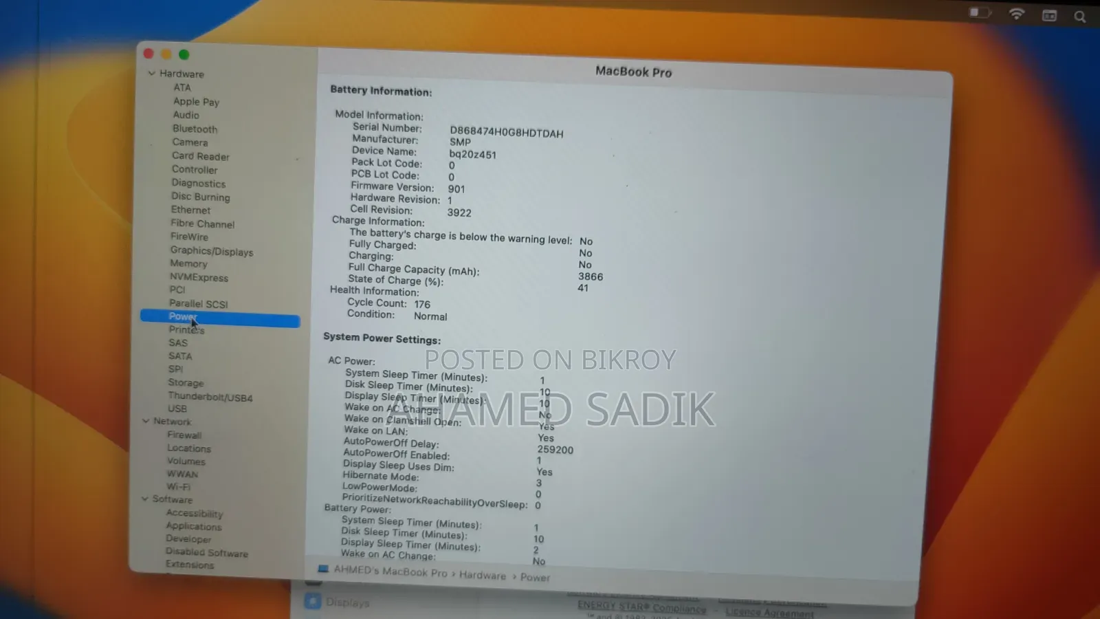 Laptop Apple MacBook Pro 2017 8GB Intel Core i5 SSD 512GB