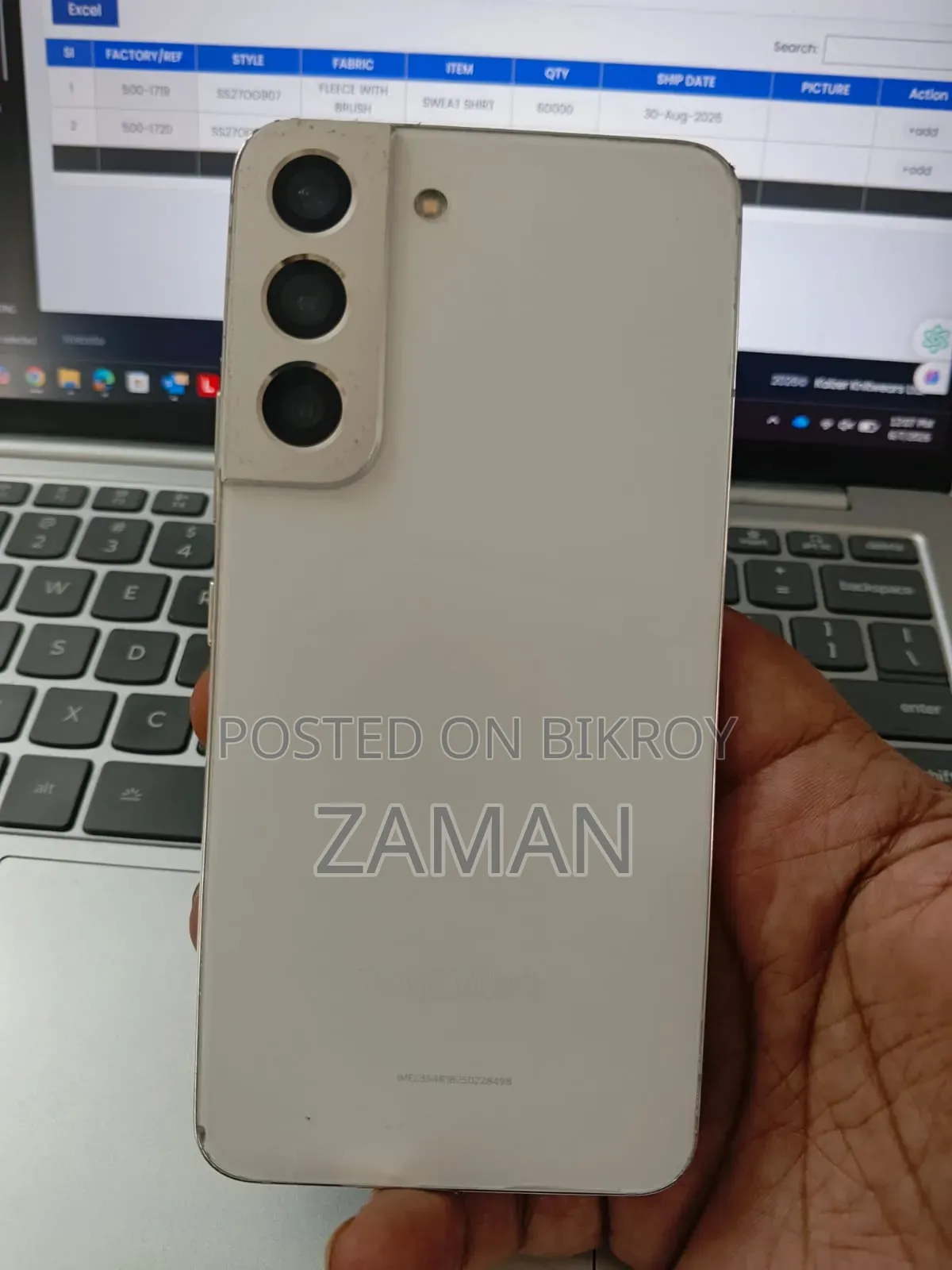 Samsung Galaxy S22 5G 128 GB White