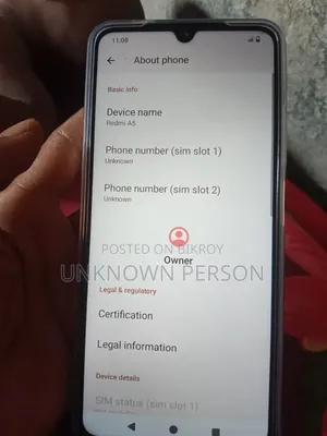 Xiaomi Redmi A5 4G 128 GB Gray