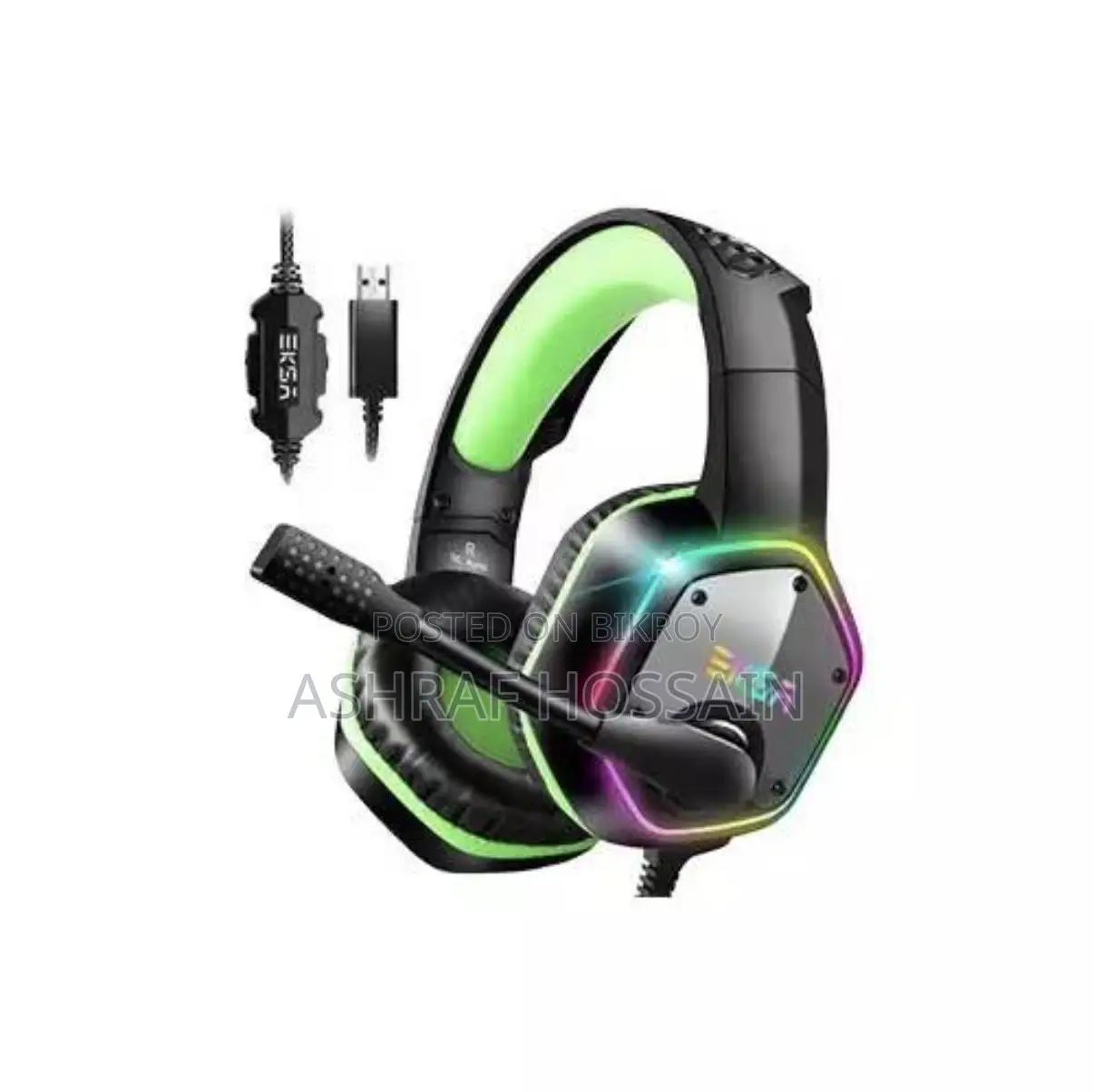 Eksa E1000 Usb Gaming Headset