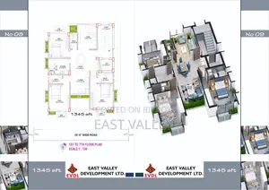 Furnished 3-bedroom Apartment in East Valley, Baridhara for Sale