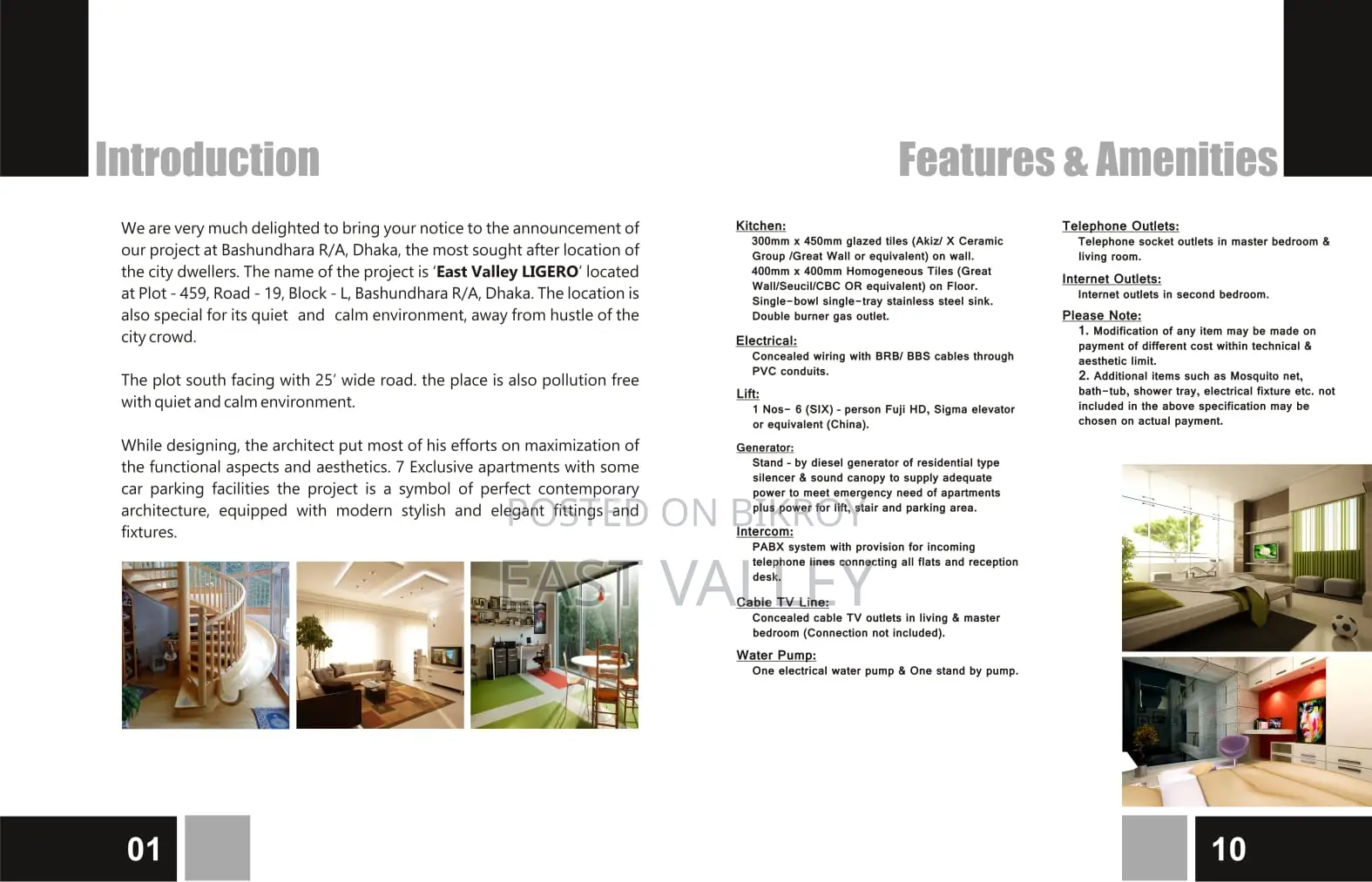 Furnished 3-bedroom Apartment in East Valley, Baridhara for Sale