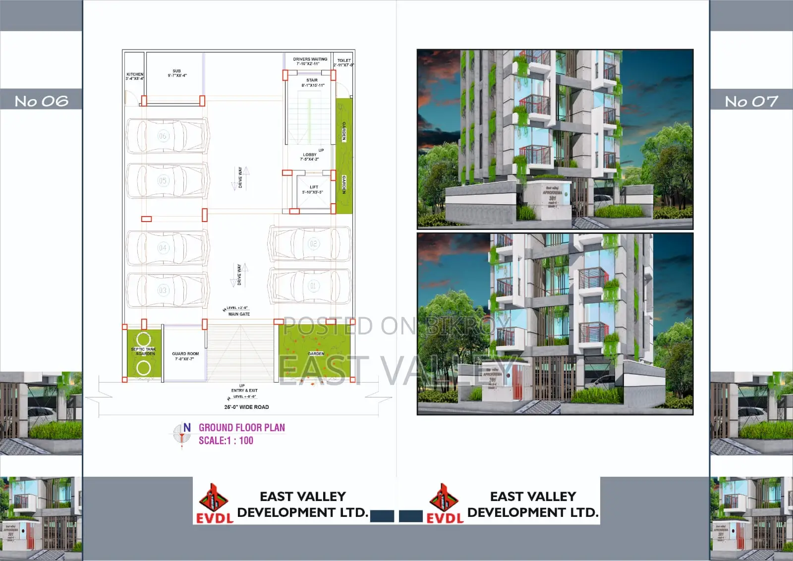 Furnished 3-bedroom Apartment in East Valley, Baridhara for Sale