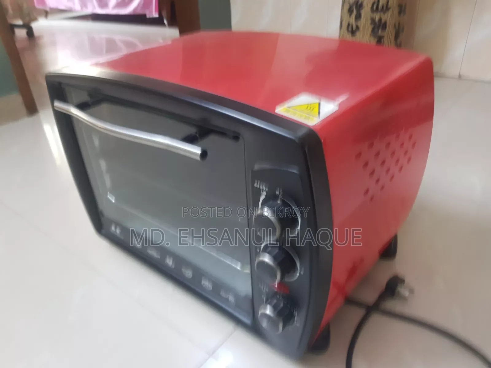 হোম বেকারির জন্য ইলেকট্রিক ওভেন