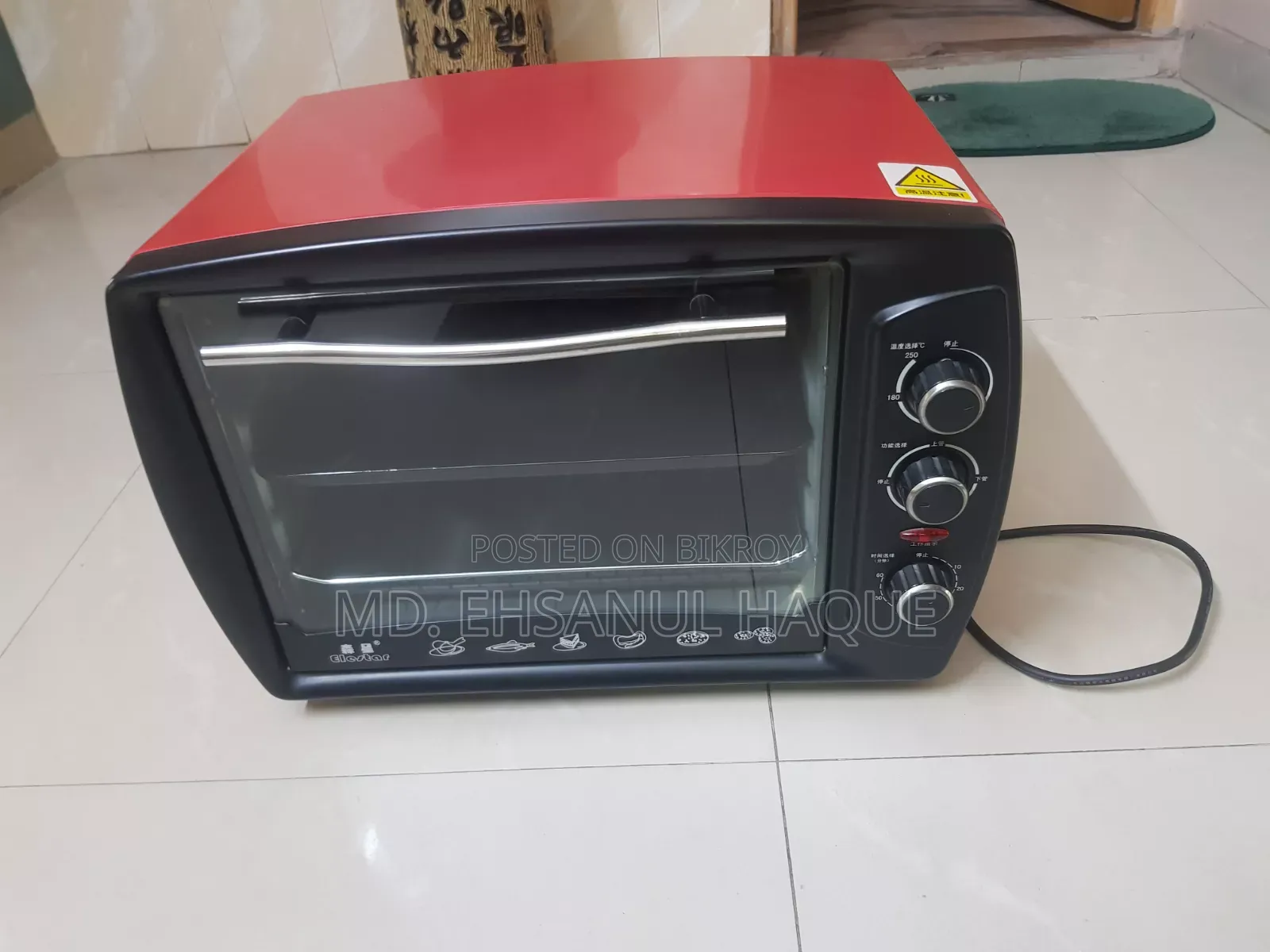 হোম বেকারির জন্য ইলেকট্রিক ওভেন